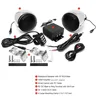 Aileap M150 Motorcycle Audio Set with Stereo 2ch Amplifier, 4 Inches Waterproof Speakers, Bluetooth, FM Radio, AUX MP3 (Chrome) ► Photo 3/6