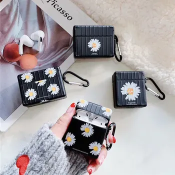 

Korea peaceminusone x Fragment Daisy Wireless Bluetooth Headset case for Apple Airpods 1/2 air pods pro Earphone silicon cover