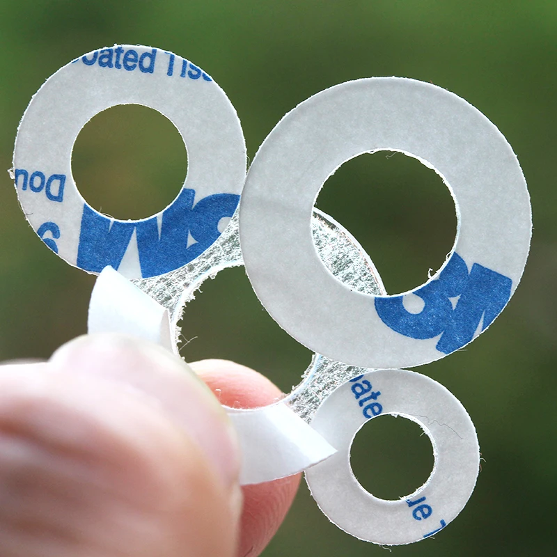 

PVC transparent washers Single-side adhesive plastic gasket sheet Insulate Polyamide washer M2 M2.5 M3 M4 M5 M6 M10 M12