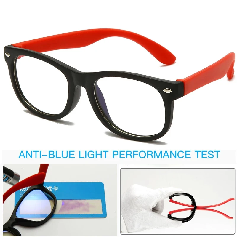 anti blue light glasses Anti blue Light Kids Glasses Children Square Optical Eyeware