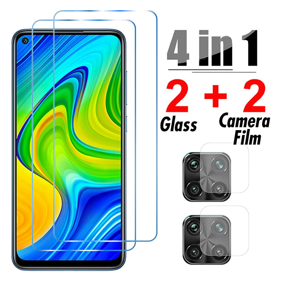Protective-Glass Screen-Protector 7i-Camera Realme C21 4in1 for 7-Pro 5G 6i 5S 6s C3