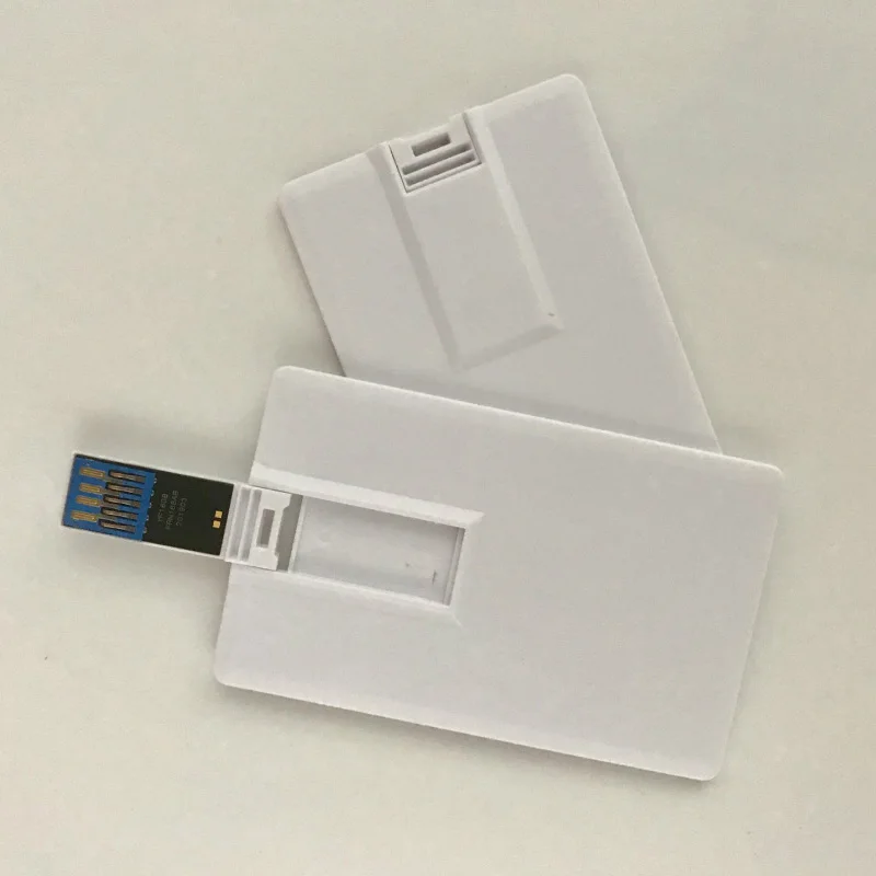 Пользовательский логотип кредитная карта USB флеш накопитель 64 ГБ памяти 32 Гб диск
