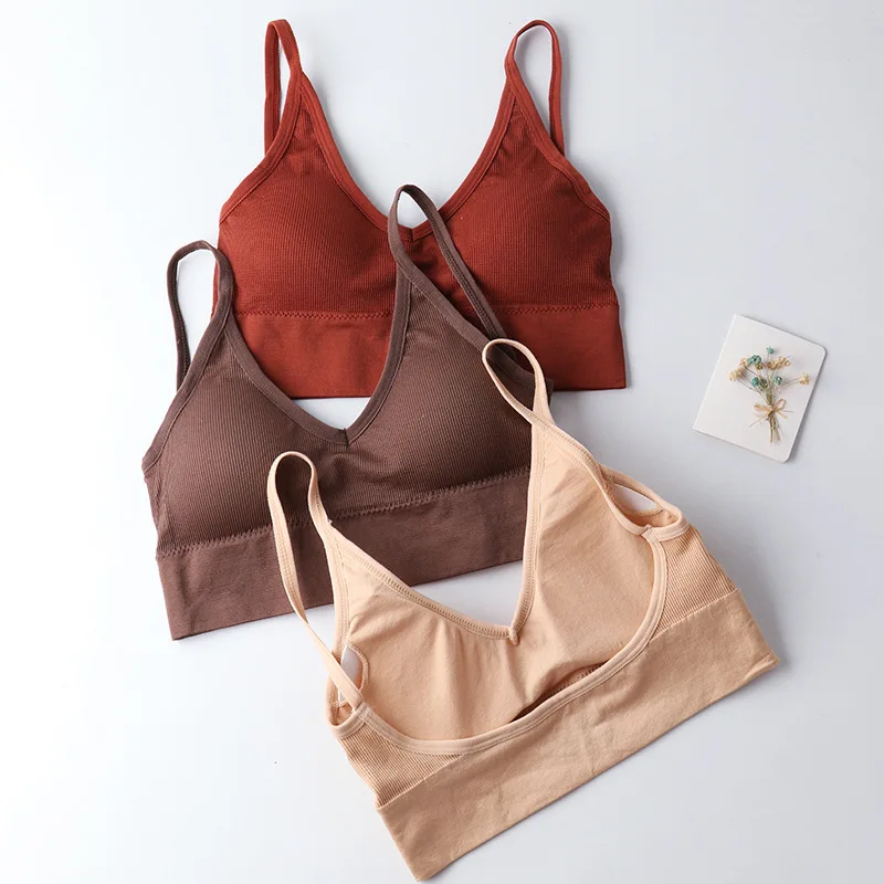 

Women Tube Top Push Up Bra Basic Crop Top Sexy Lingerie Fitness Bra Brassiere Wireless Bralette Underwear Bralet