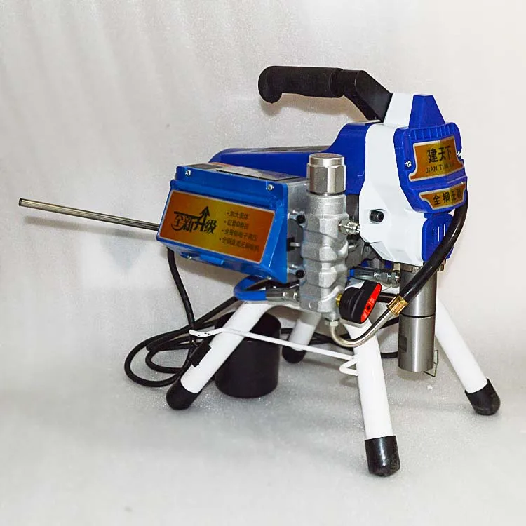 2500W Brushless Electronic Pressure Adjustable Airless Spraying Machine Latex Pa