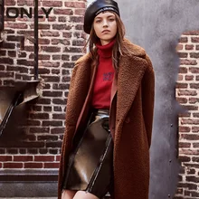 Только Осенняя зимняя куртка для женщин пальто из искусственного меха повседневное плюшевый мишка пальто куртка женская| 118322512