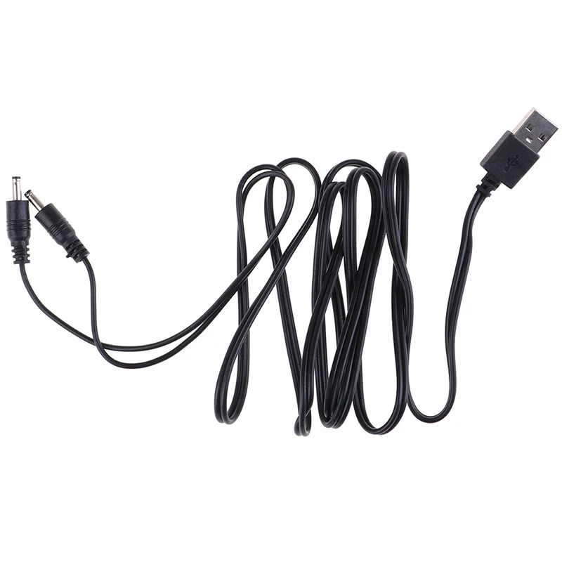 USB кабель 5V DC 135 мм разъем кабеля питания черный для светодиодный лампы или