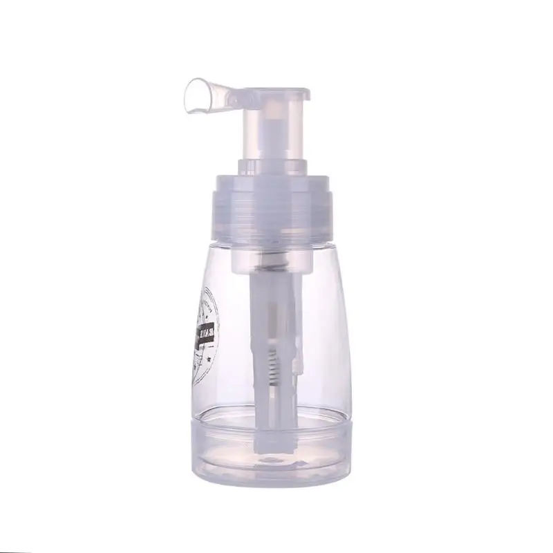 

180ml Portable Travel Clear Powder Atomizer Bottle Plastic Refillable Sprayer Container Bottling Of Talcum Powder Tools