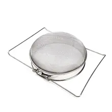 Двухэтажные фильтры для меда из нержавеющей стали, сетчатый фильтр для сети, инструменты для пчеловодства