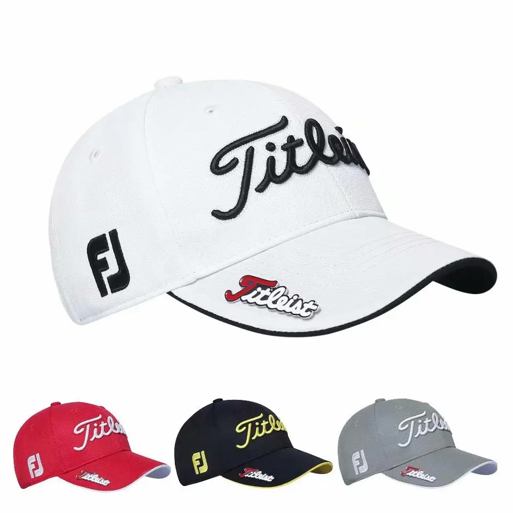 

Golf Hat 2020 New Golf Caps White Black Red Grey 4 Colors