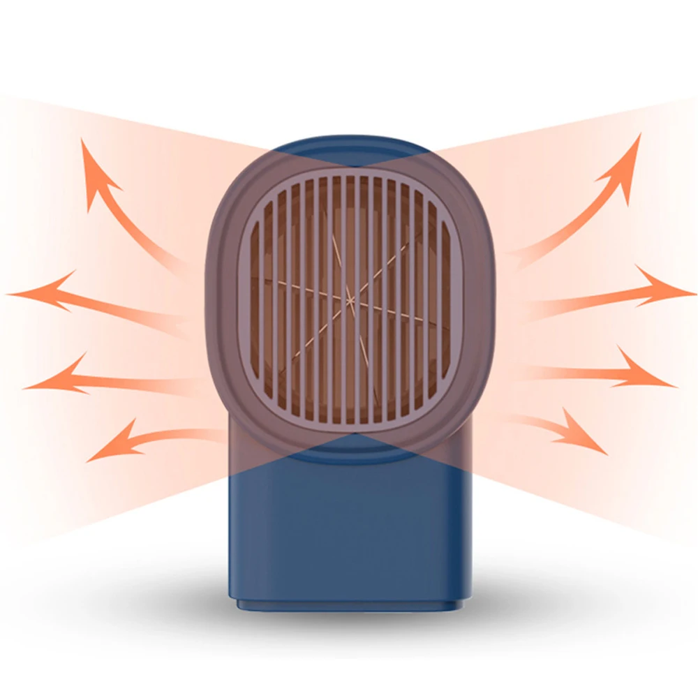 Acheter Souffleur chaud chauffage rapide ventilateur mécaniquement Compact  chauffage pratique Mini maison bureau chauffage Silense USB chauffage  électrique