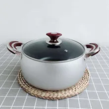 Соединенные Штаты оксидированный натуральный цвет бинауральный суп горшок антипригарный горшок каша суп детское питание бытовая Лапша кухонный горшок