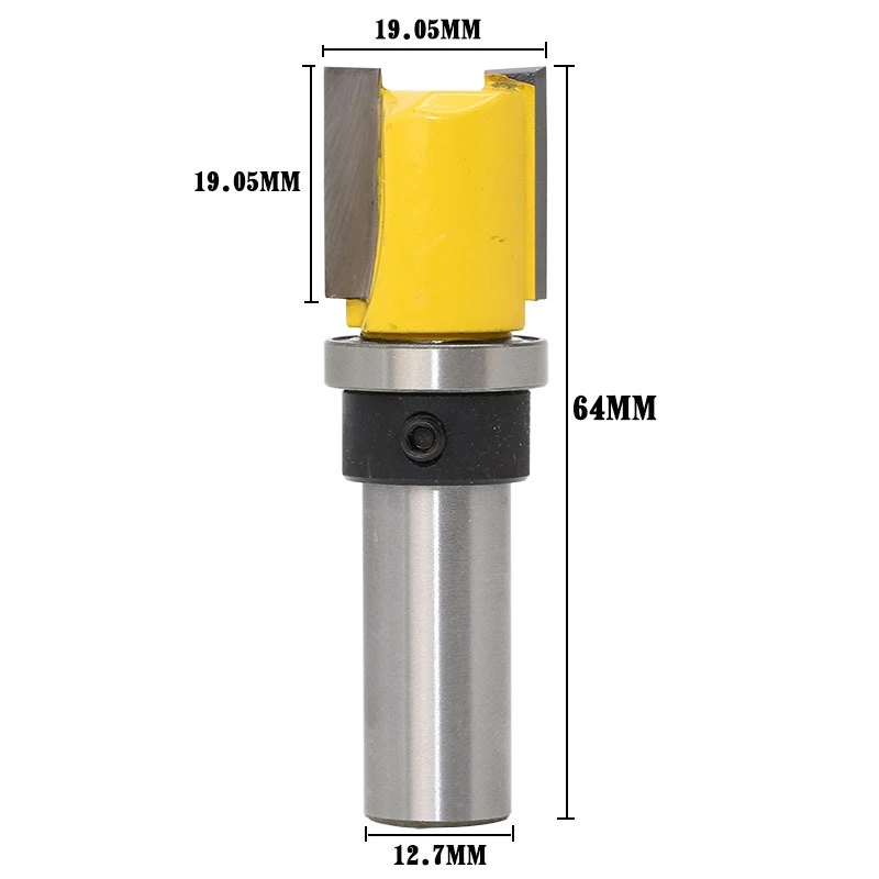free shipping 1pc Hinge Mortising Router Bit - 1/2" Shank Woodworking cutter Tenon Cutter for Woodworking Tools