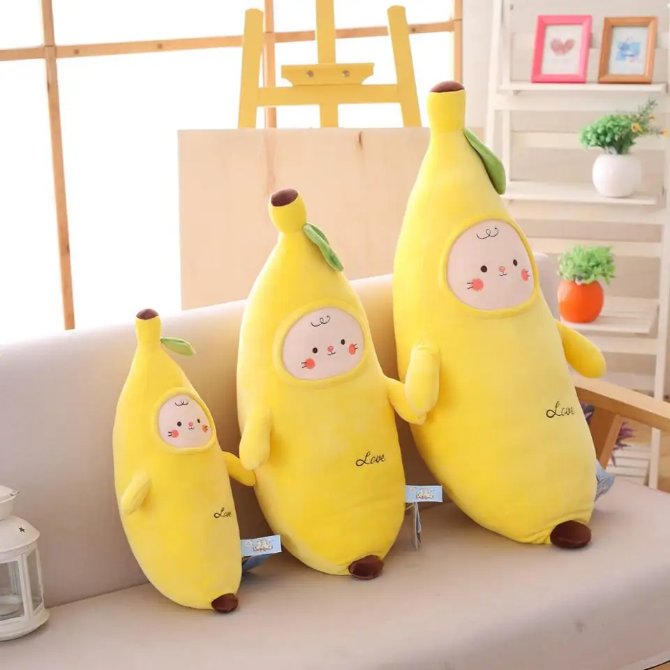 crocodile banana plush