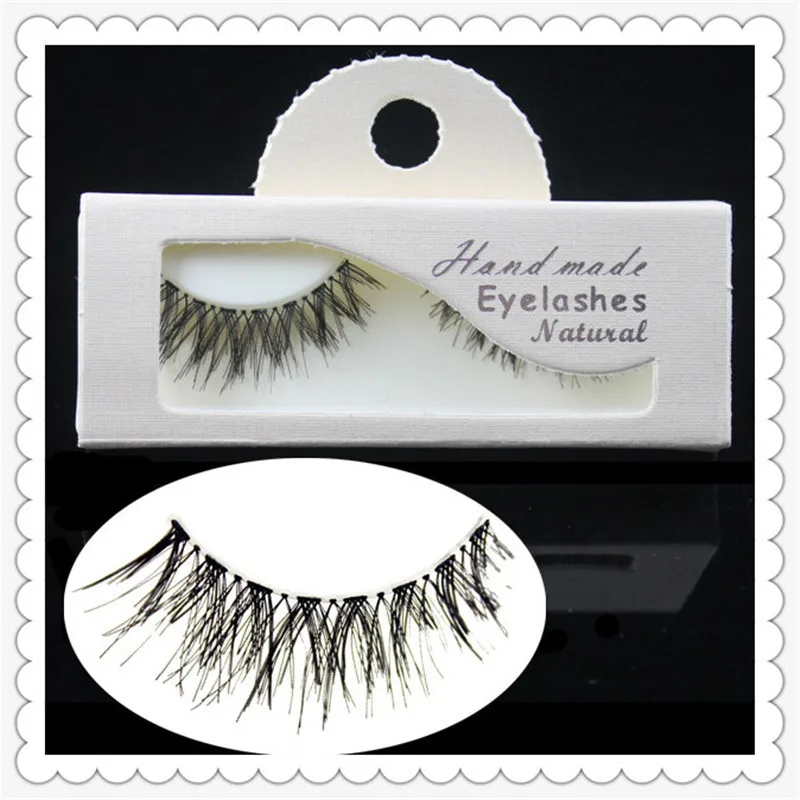 

100% Handmade Crisscross False Fake Eyelashes Synthetic Hair Mink Lashes Long Makeup Natural Extension Eyelash for Beauty