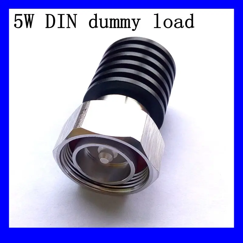RF 동축 종단 부하 rf 더미 부하, 5W 7/16 DIN 수 50 ohm DC-3GHz, 4GHz, 6Ghz