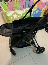 Cochecito de bebé 3 en 1, carrito de bebé ligero con marco de aluminio de paisaje alto, con asiento de coche para recién nacido, sin impuestos en la UE Coballe