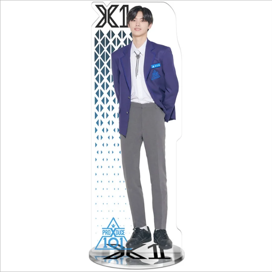 Kpop X ONE Standing Action Table Decor Song Hyeong Jun Son Dong Pyo Acrylic Standee Action Figure Doll 22cm Produce x 101 - Цвет: 3