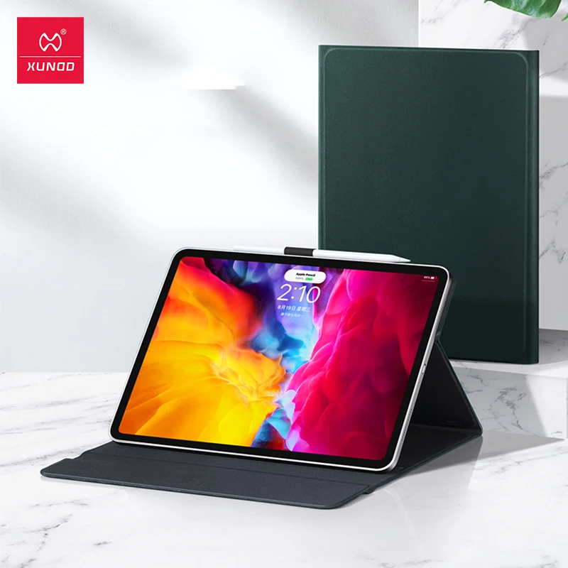 Xundd чехол для планшета iPad Pro 12 9 2018 защитный футляр кожаные тонкие Чехлы 2020 MAGIC |