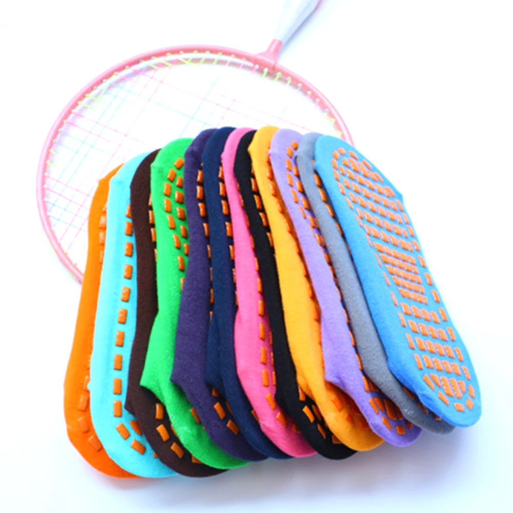 1 пара унисекс носки для йоги противоскользящие дышащие впитывающие пот хлопковые спортивные носки силиконовые носки