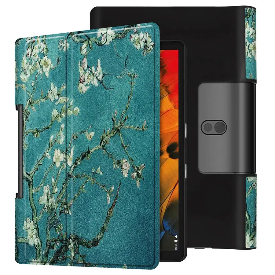 Slim Smart Pu Leather Case For Lenovo Yoga Smart Tab Ytx705f 2019 Stand Cover For Lenovo Yoga