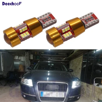 

canbus 2pcs T10 led w5w 194 168 bulb light lamp for Audi for Audi A5 Cabriolet Sportback A6 C4 C5 C6 C7 Avant A8 4H 4E 4D Coupe
