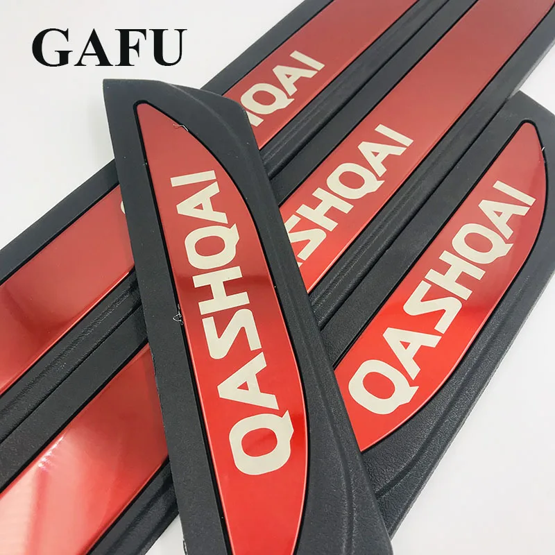 Аксессуары для Nissan Qashqai J10 2014 2013 2012 2009 2008 защитная наклейка из нержавеющей стали на