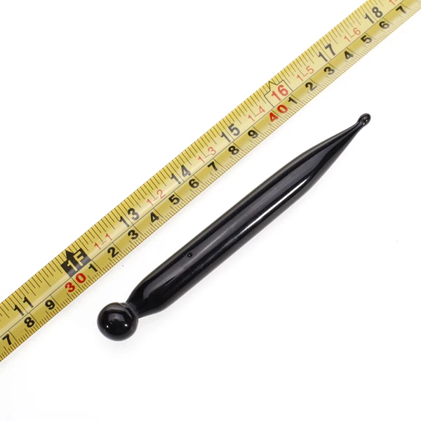 Thai Reflexology Foot Body Relax Massage Stick Tools Massager-Black