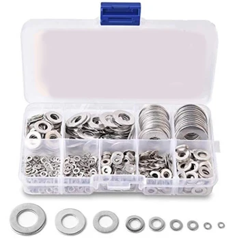

684 Flat Washer Set 304 Stainless Steel Round Washer Washer Washer Screw Matching Washer