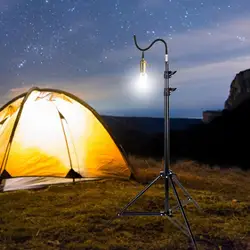 2021 Camping Light Stand Lightweight Convenient Lamp Support Holder Tripod Durable Light Lamp Lantern Picnic Hiking мультитул