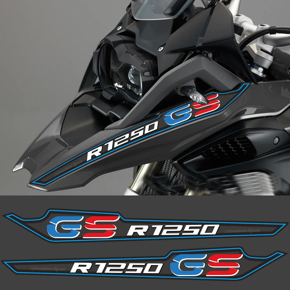 

For BMW R1250GS R1250 R 1250 GS Motorcycle Stickers Side Panel Protector Fairing Fender Extension Wheel Extender ADV Adventure