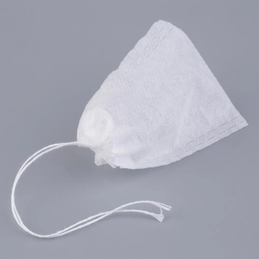 100pcs Empty Teabags String Heat Seal Filter Paper Herb Loose Tea Bags Cheap Price 5