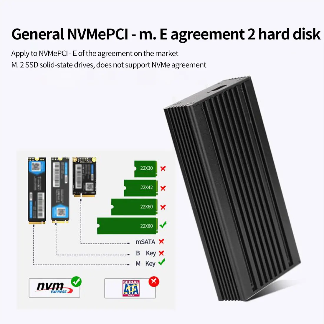 XT-XINTE Ż  USB 3.2 Gen2x2 NVMe PCIe 2280 SSD Type-C   ڽ SSD ̽  M.2 M Ű SSD Ŭ 20Gbps