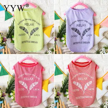 

Summer Pet Clothes For Dogs Coat Jackets Dog Letter Clothes Puppy Pet Overalls For Dogs Costume Spring Clothing Pets Breathable