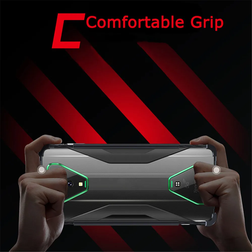 

Metal Frame Phone Case for Xiaomi Black Shark HELO 2/ 3 Pro Mobile Phone Accessories Anti-drop Protective Frame Cover