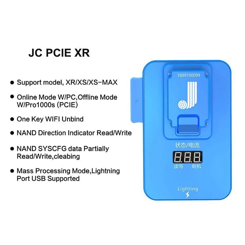 JC Pro1000S P7 P8 PCIE NAND программатор HDD последовательный Чтение ...