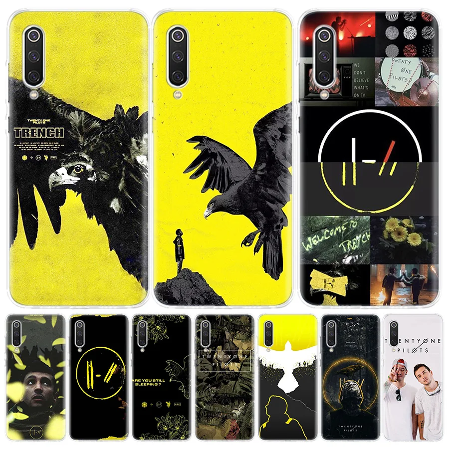 Чехол для телефона Twenty One Pilots желтый Xiaomi Redmi Note 9S 8T 8 7 8A 7A 6A 4X S2 MI 10 9 CC9 Lite F1 Pro|Бамперы|