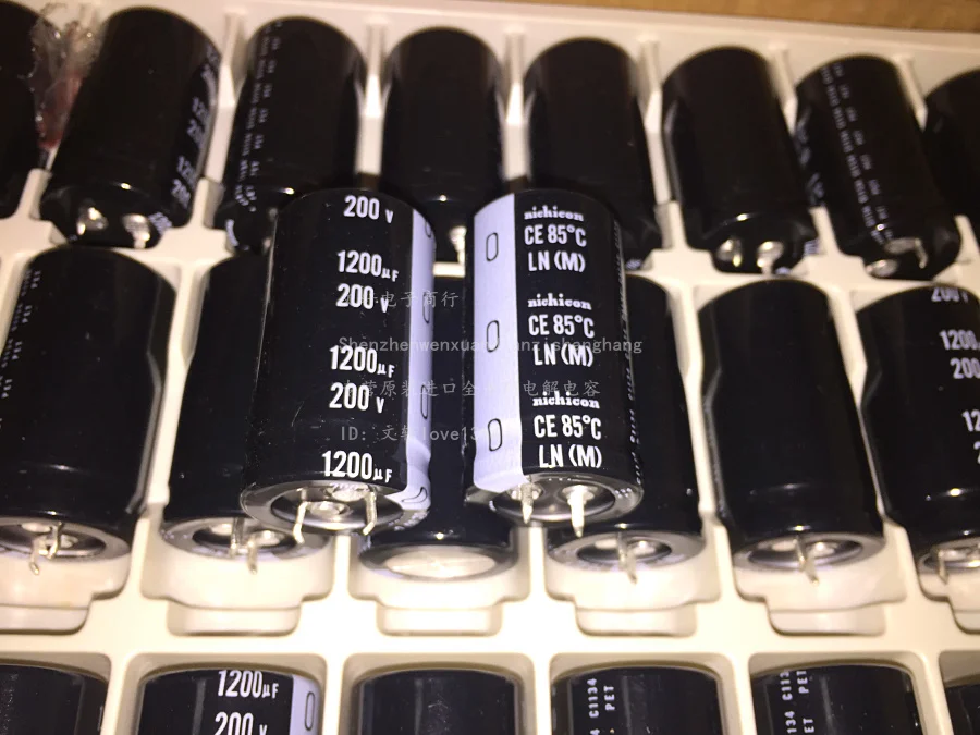 1 шт./2 шт./10 шт. 1200 мкФ 200v Nichicon LN 25x45 мм 200V1200uF подключаемый блок питания конденсатор