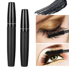 Набор для макияжа тушь для ресниц 2 шт. черная туба 3D тушь для ресниц Набор из волокна плотные закрученные ресницы расширение косметический макияж для глаз набор