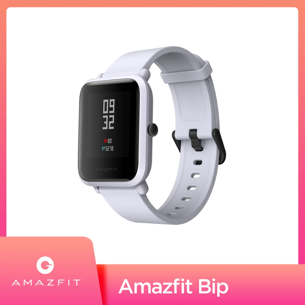  Глобальная версия Amazfit Bip Bluetooth GPS Спорт монитор сердечного ритма IP68 напоминание о звонках приложение уведомления для Android телефона IOS
