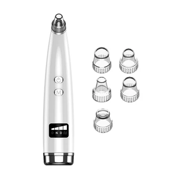 

Blackhead Remover Face Pore Vacuum Black Point Extractor Pimple Removal Acne Cleaner Skin Care Tool Cold Hot Facial SPA