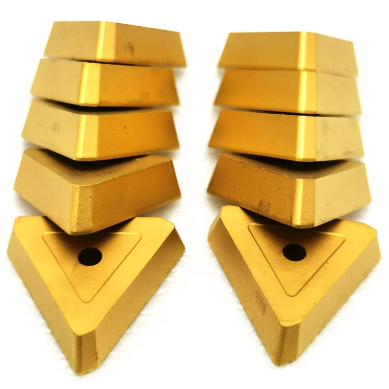 20pcs carbide inserts TPKR2204 NN UE6020 Carbide turning tool metal Lathe tool TPKR 2204 Machine turning insert Steel processing
