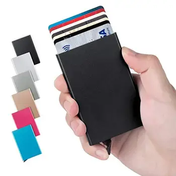 

Card Case Anti-degaussing Aluminum Alloy Credit Card Holder