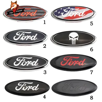 

Car Front Grill Badge Emblem Sticker Forrd 3D Car Sticker Car Decal Car Decoration Car Accessories