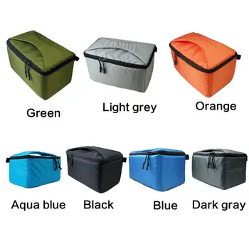 

Universal Waterproof Nylon Handbag Large Capacity Camera Storage Bag Carrying Case for DSLR Camera Lens Photography Accessories
