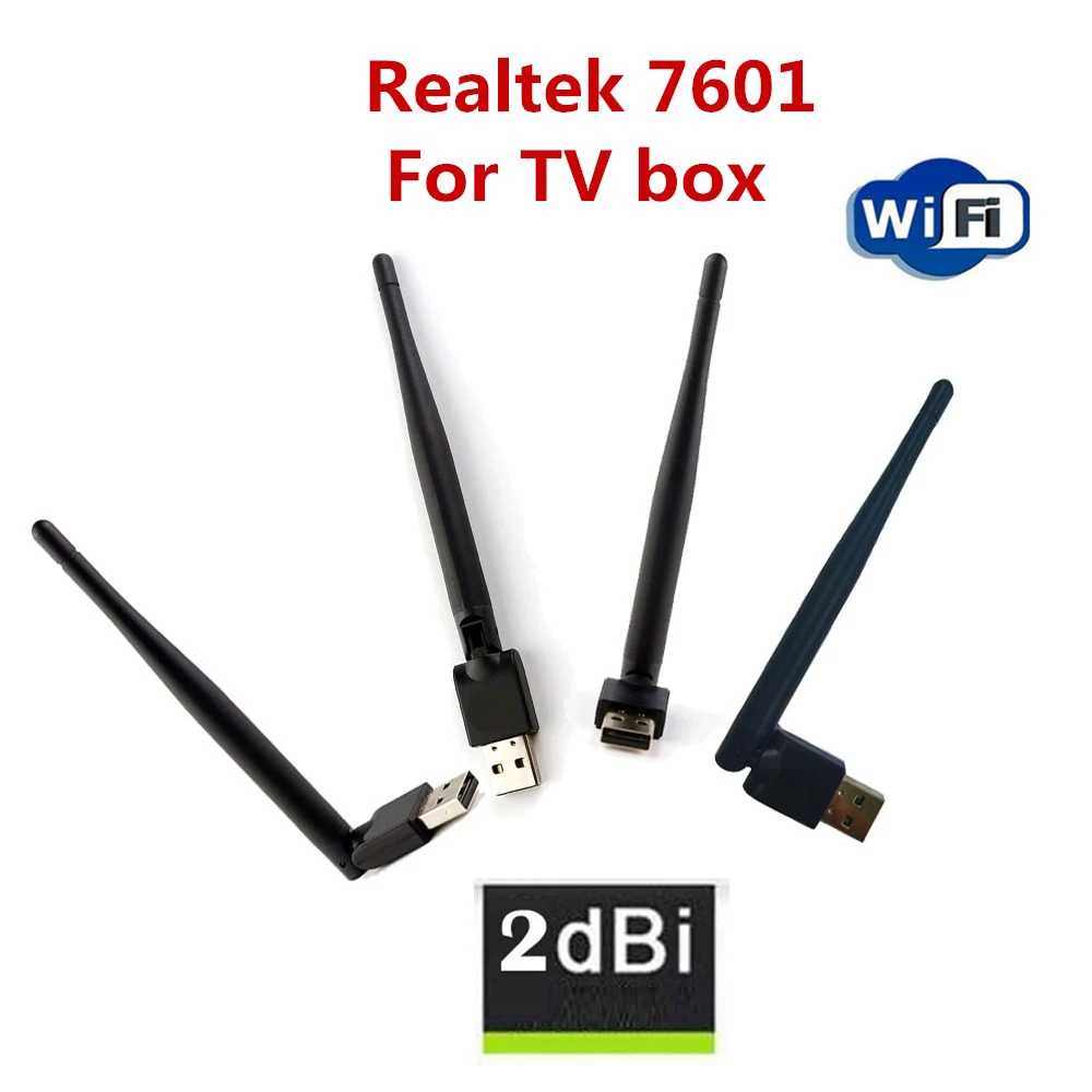 Новинка 150 Мбит/с Ralink 7601 беспроводная сетевая карта Mini USB 3,0 WiFi адаптер Антенна PC LAN Wi-Fi приемник Dongle 802,11 b/g/n