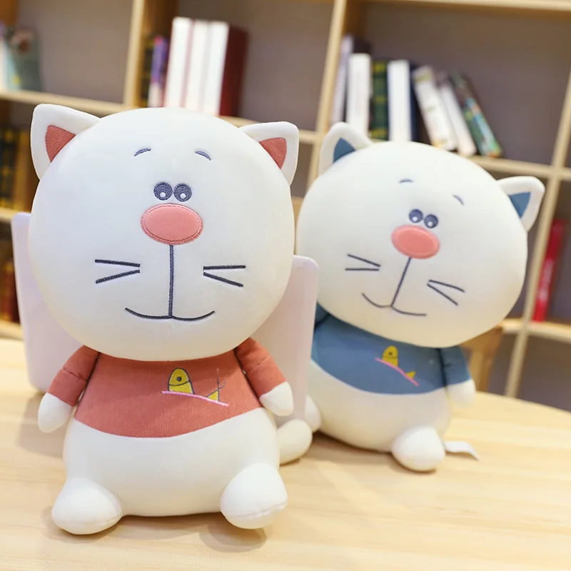Kawaii плюшевая игрушка для кошек, мягкие животные, игрушка для кошек, милая Толстая кошка, кукла, детская игрушка, подарки для девушки, 30 см/50 см/60 см