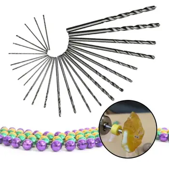 

25pcs 0.5-3.0mm Straight Shank High Speed Steel Micro Twist Drill Bits Woodworking Reamer Jewelry Technology Sliding Pin Hole