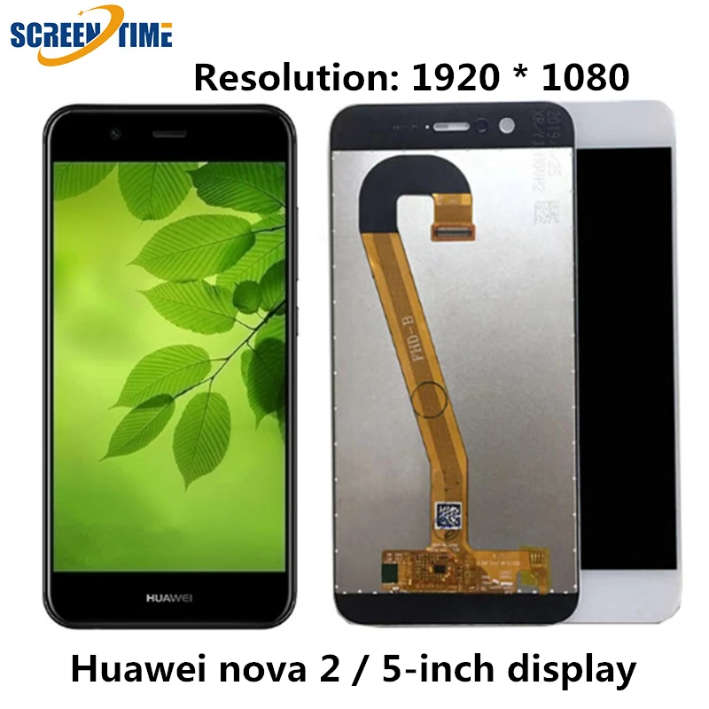 ЖК-монитор для Huawei nova 2 оригинальный 5-дюймовый мобильный телефон запасные части с