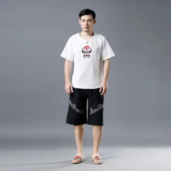 

Summer Men Yoga Pant Linen Quickly Dry Loose Wide Leg Sweatpant Jogger Exercise Gym Workout Running Casual Pant Sportsweear