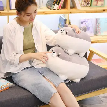 

Cute Dog Plush Toy Stuffed Soft Animal Pillow Kawaii Xmas Present Valentine Gift Y4QA